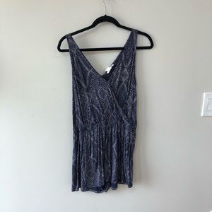 H&M blue romper